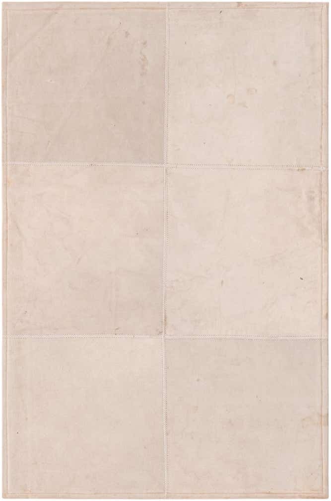 2' x 3' Cowhide Leather Rug