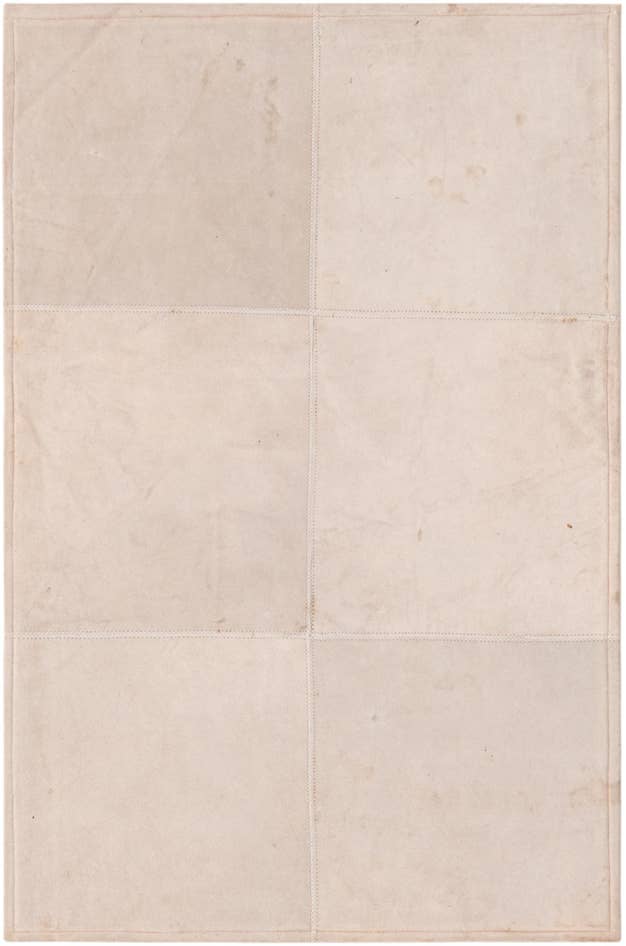 Detail image of 2' x 3' Cowhide Leather Rug