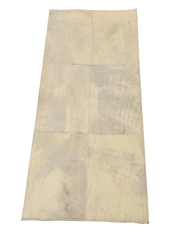 Detail image of 2' x 3' Cowhide Leather Rug