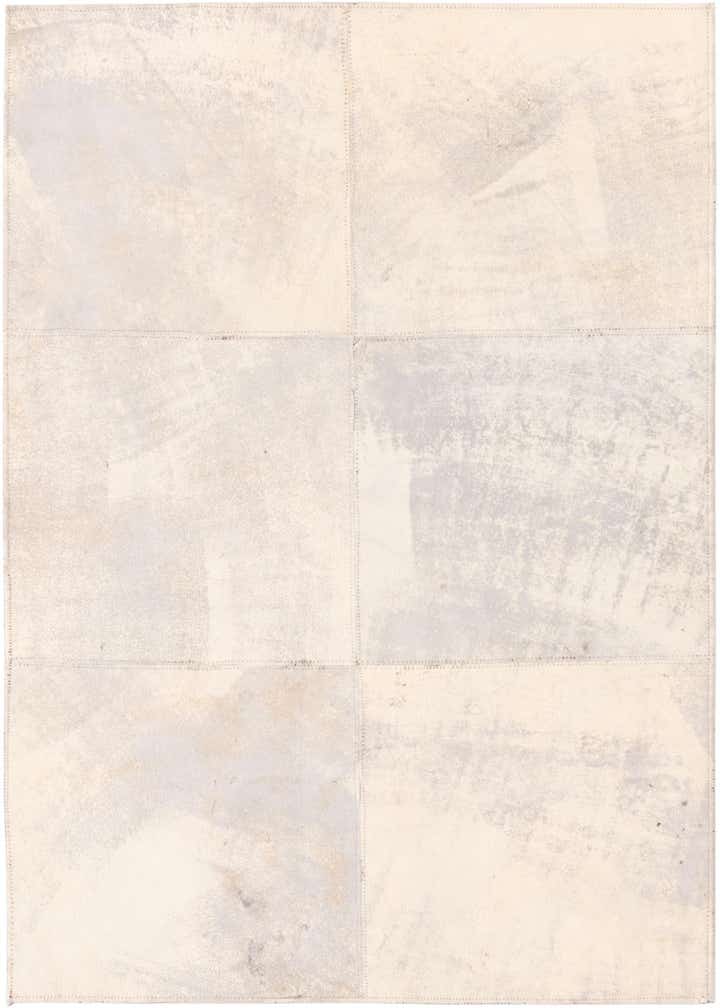 2' x 3' Cowhide Leather Rug