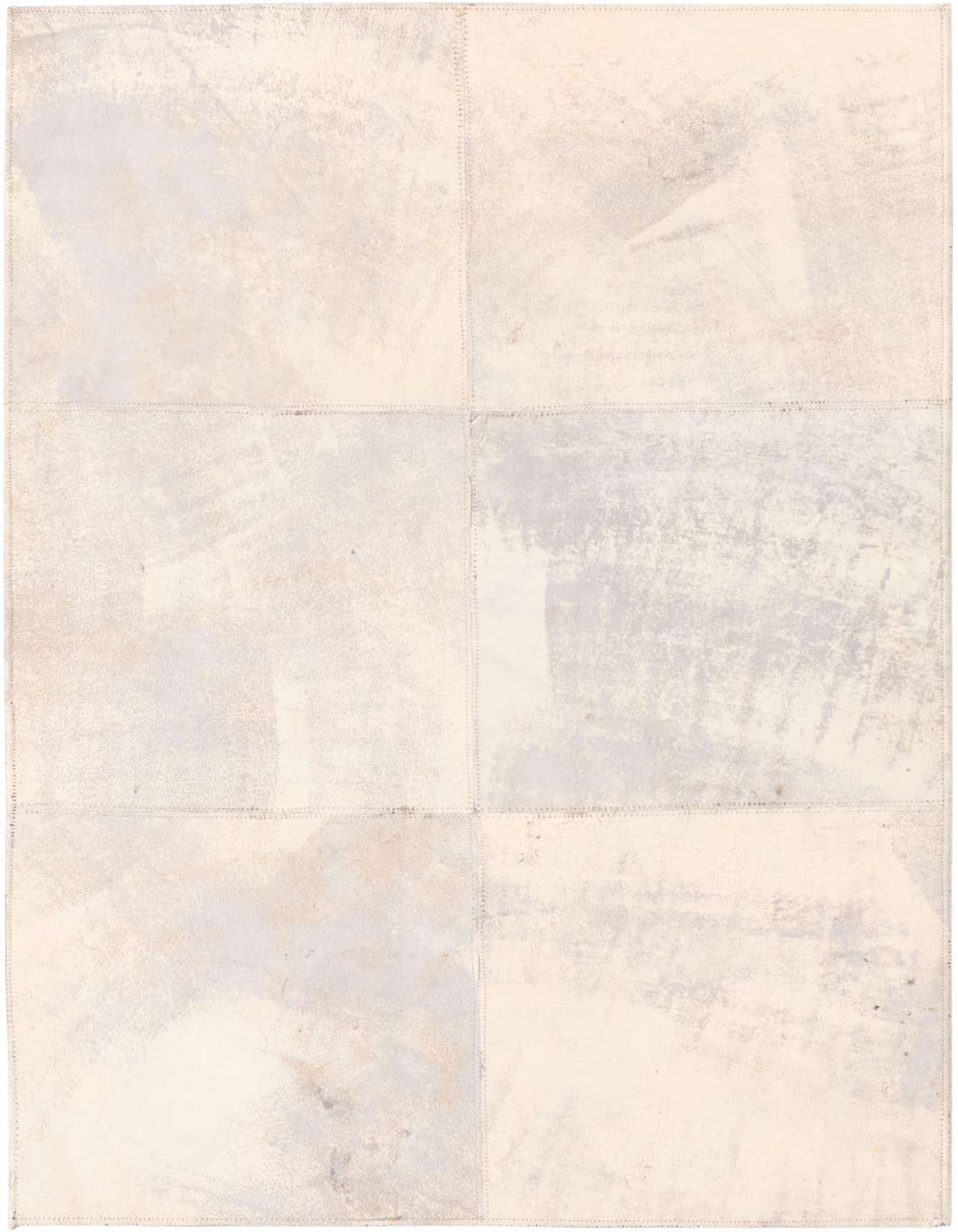 2' x 3' Cowhide Leather Rug