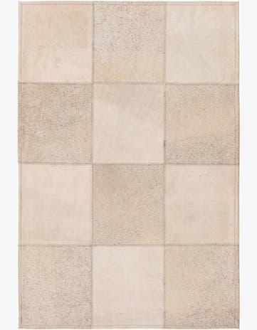 2' 1 x 3' 1 Cowhide Leather Rug