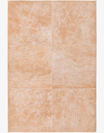 2' x 3' Cowhide Leather Rug