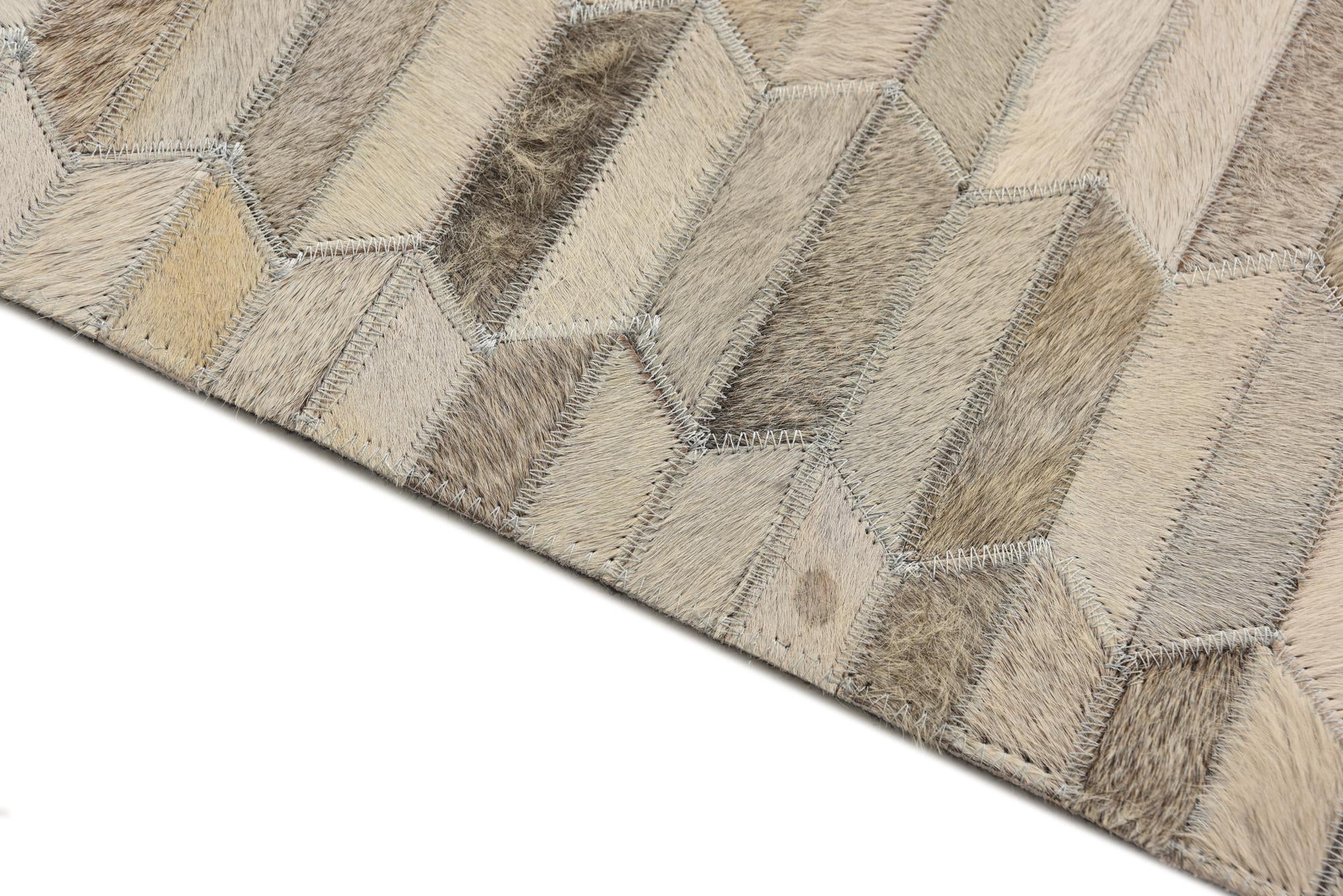 5' 1 x 8' 2 Cowhide Rug