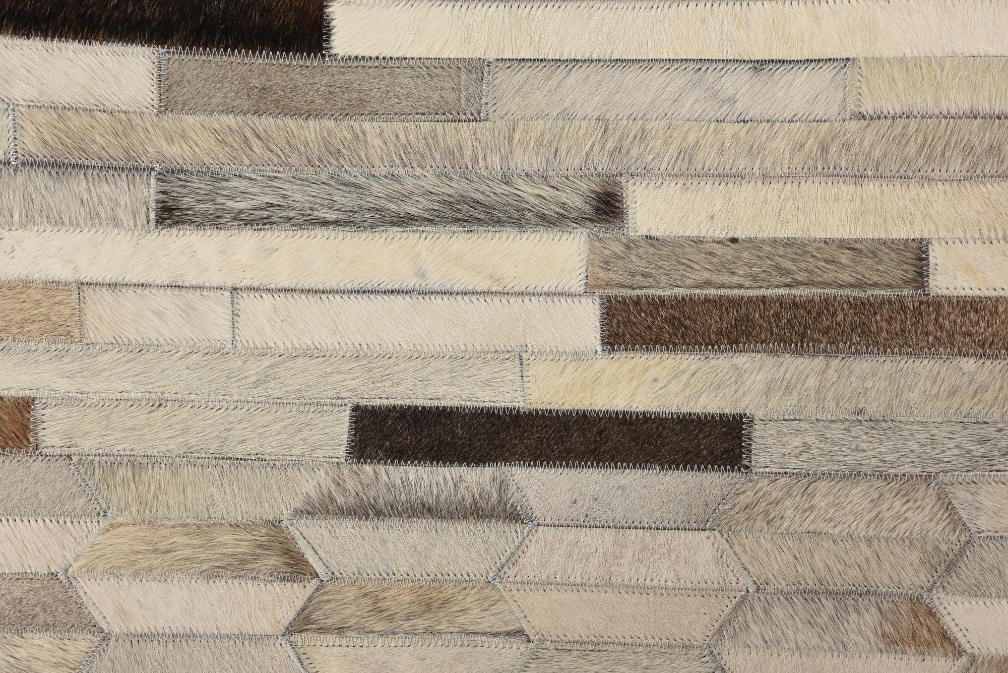 5' 1 x 8' 2 Cowhide Rug