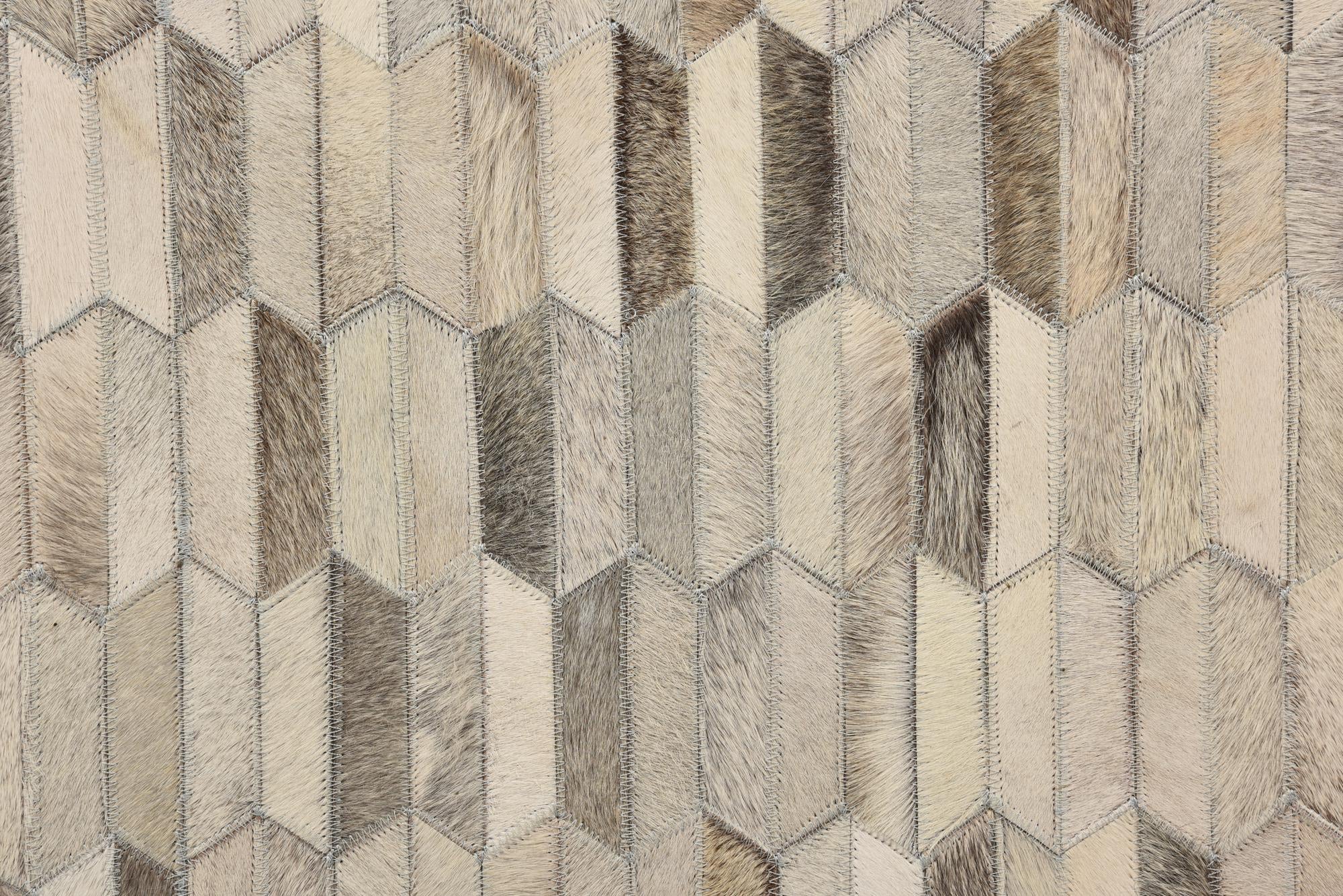 5' 1 x 8' 2 Cowhide Rug