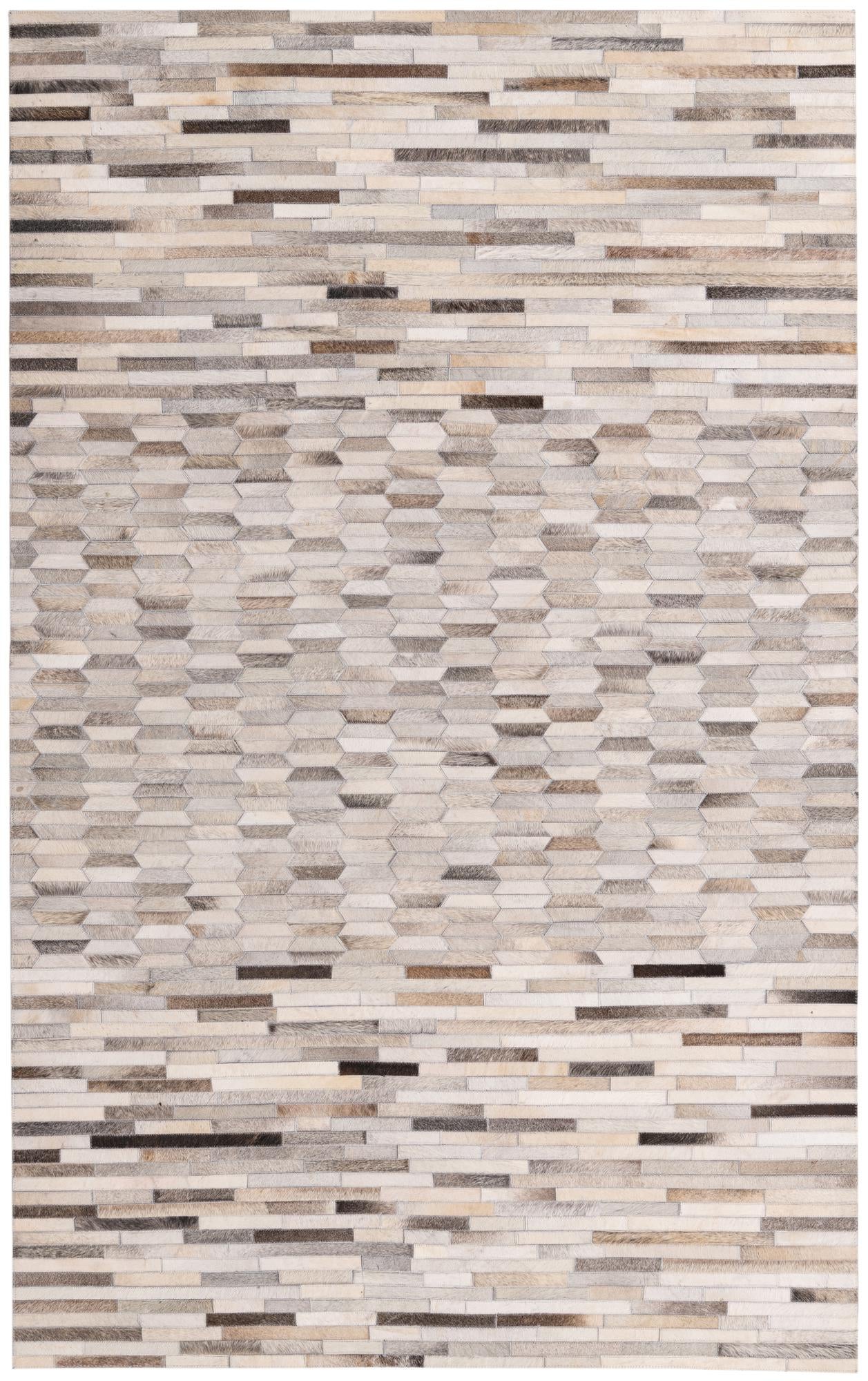 5' 1 x 8' 2 Cowhide Rug