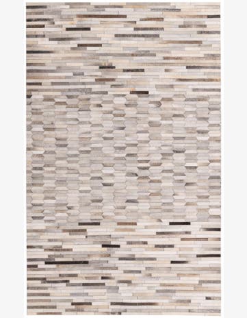 5' 1 x 8' 2 Cowhide Rug