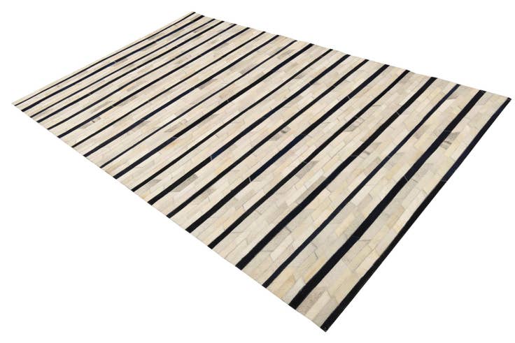 Detail image of 5' 1 x 8' 1 Cowhide Rug