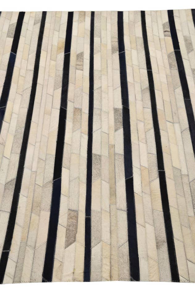Detail image of 5' 1 x 8' 1 Cowhide Rug
