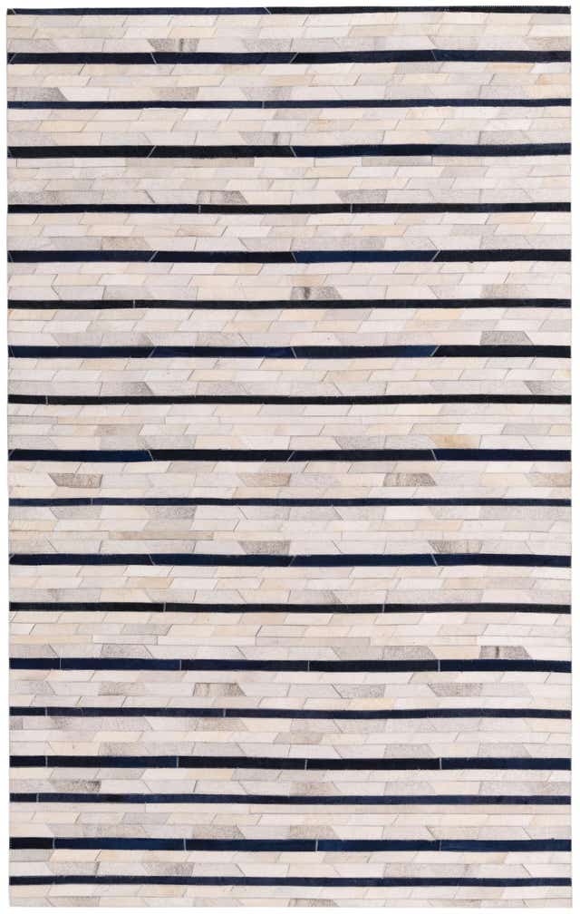 5' 1 x 8' 1 Cowhide Rug