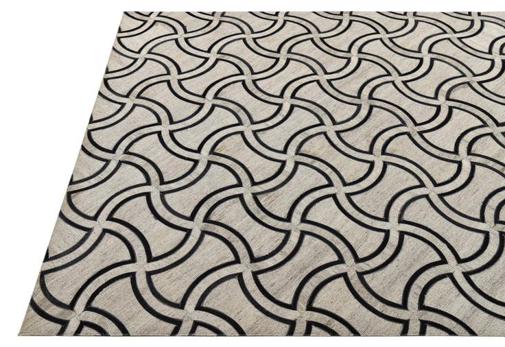 Detailansicht von 155cm x 245cm Cowhide Teppich