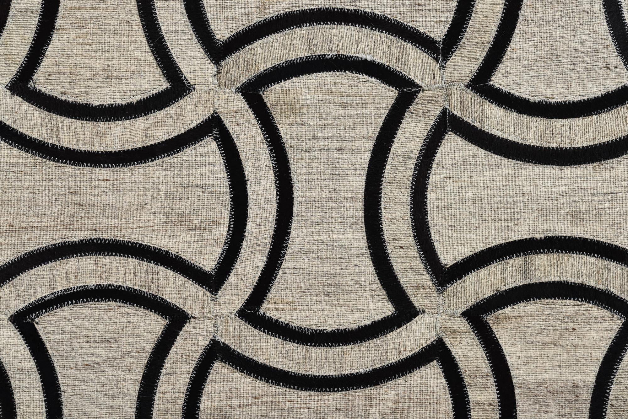 5' 1 x 8' 1 Cowhide Rug