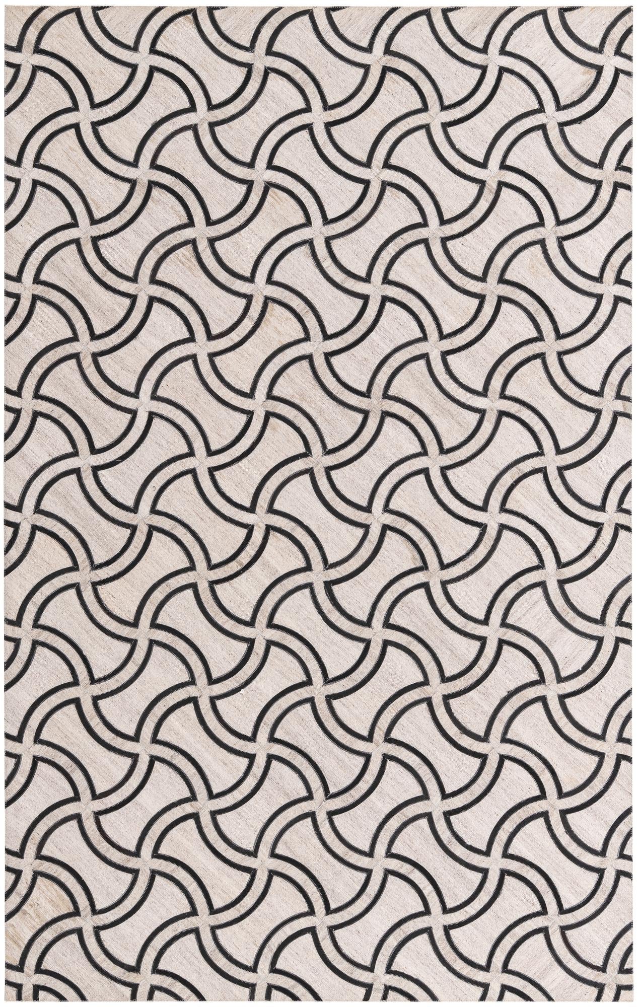 5' 1 x 8' 1 Cowhide Rug