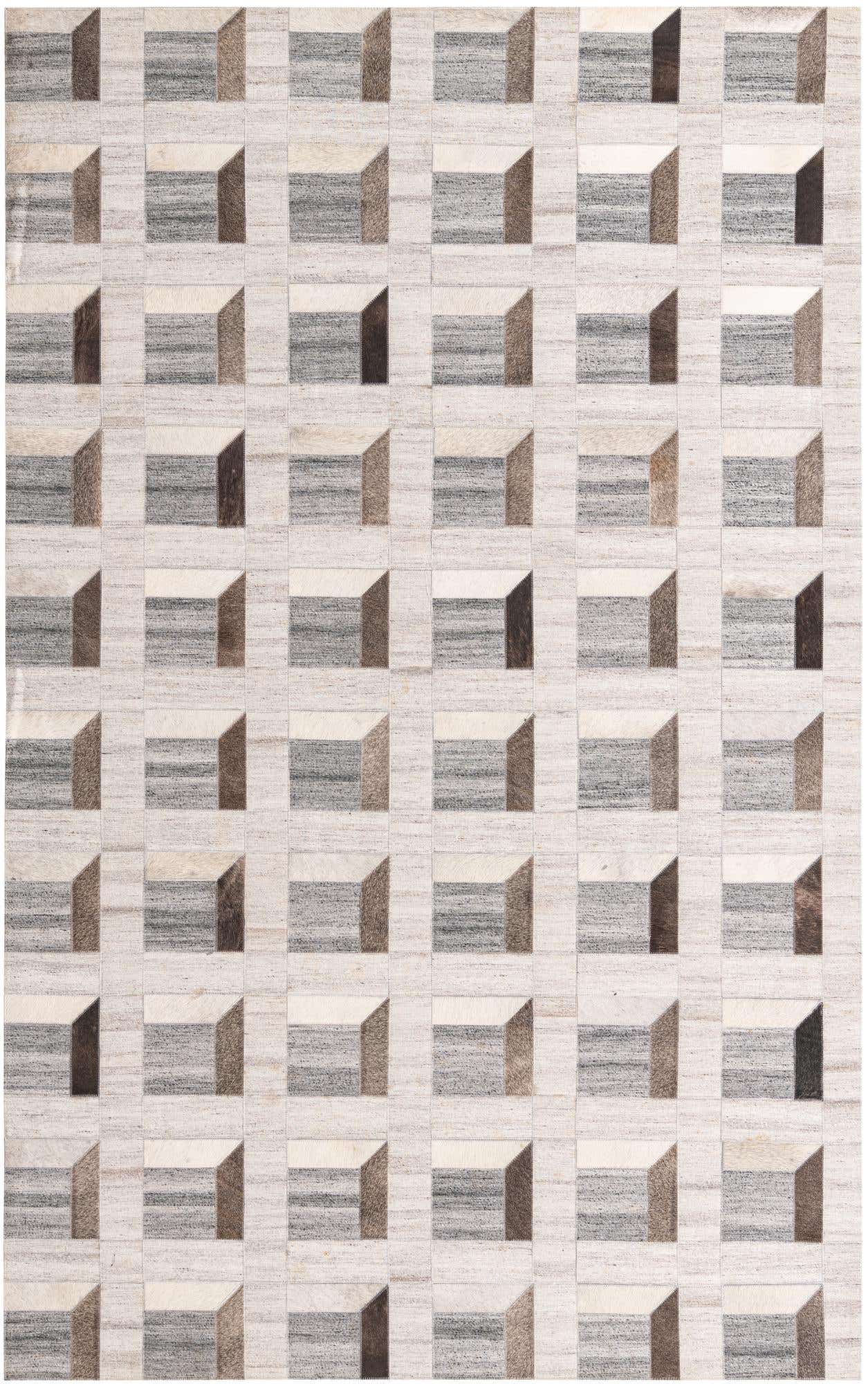 5' x 8' Cowhide Rug