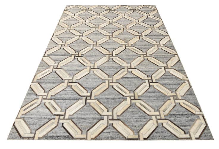 Detail image of 5' 4 x 8' Cowhide Rug