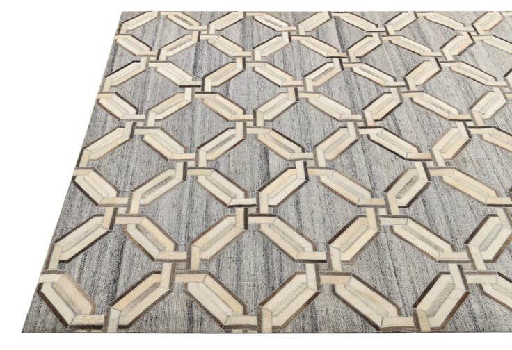 Detail image of 5' 4 x 8' Cowhide Rug