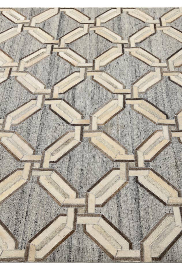 Detail image of 5' 4 x 8' Cowhide Rug