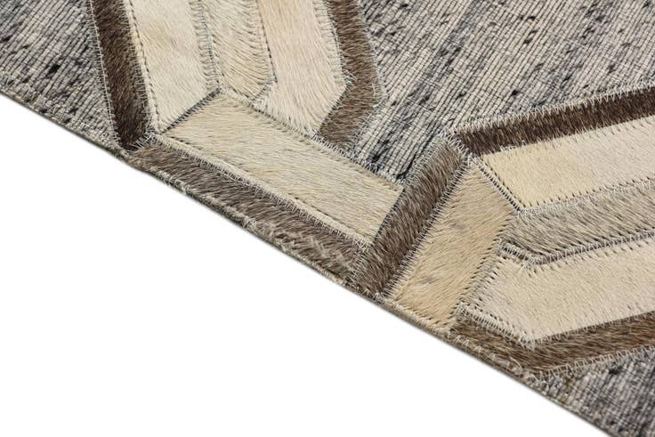 Detail image of 5' 4 x 8' Cowhide Rug