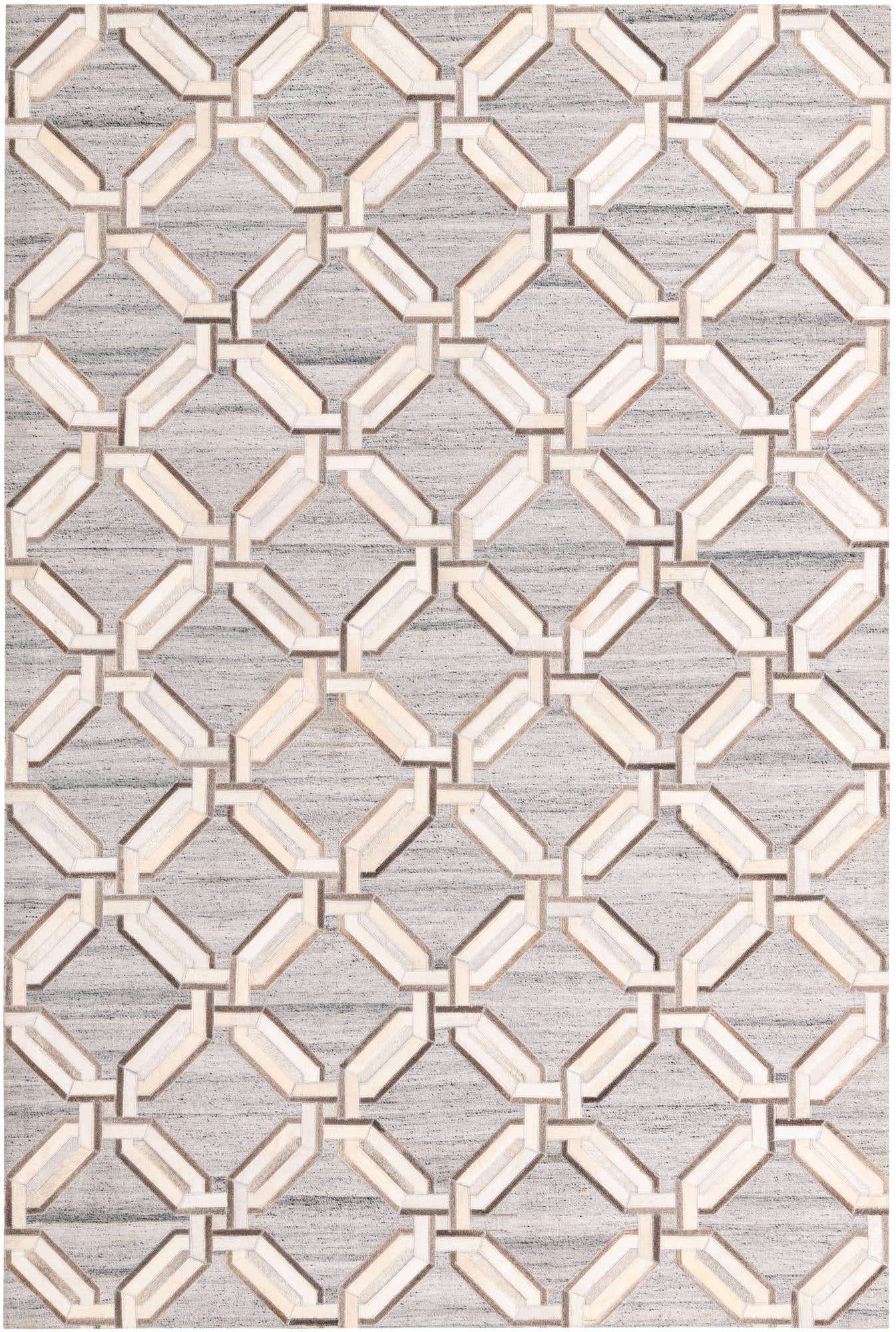 5' 4 x 8' Cowhide Rug
