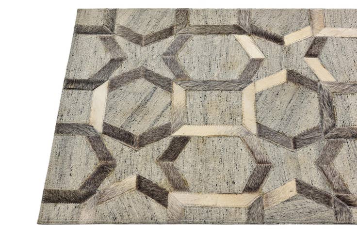 Detail image of 2' 1 x 3' 1 Cowhide Rug