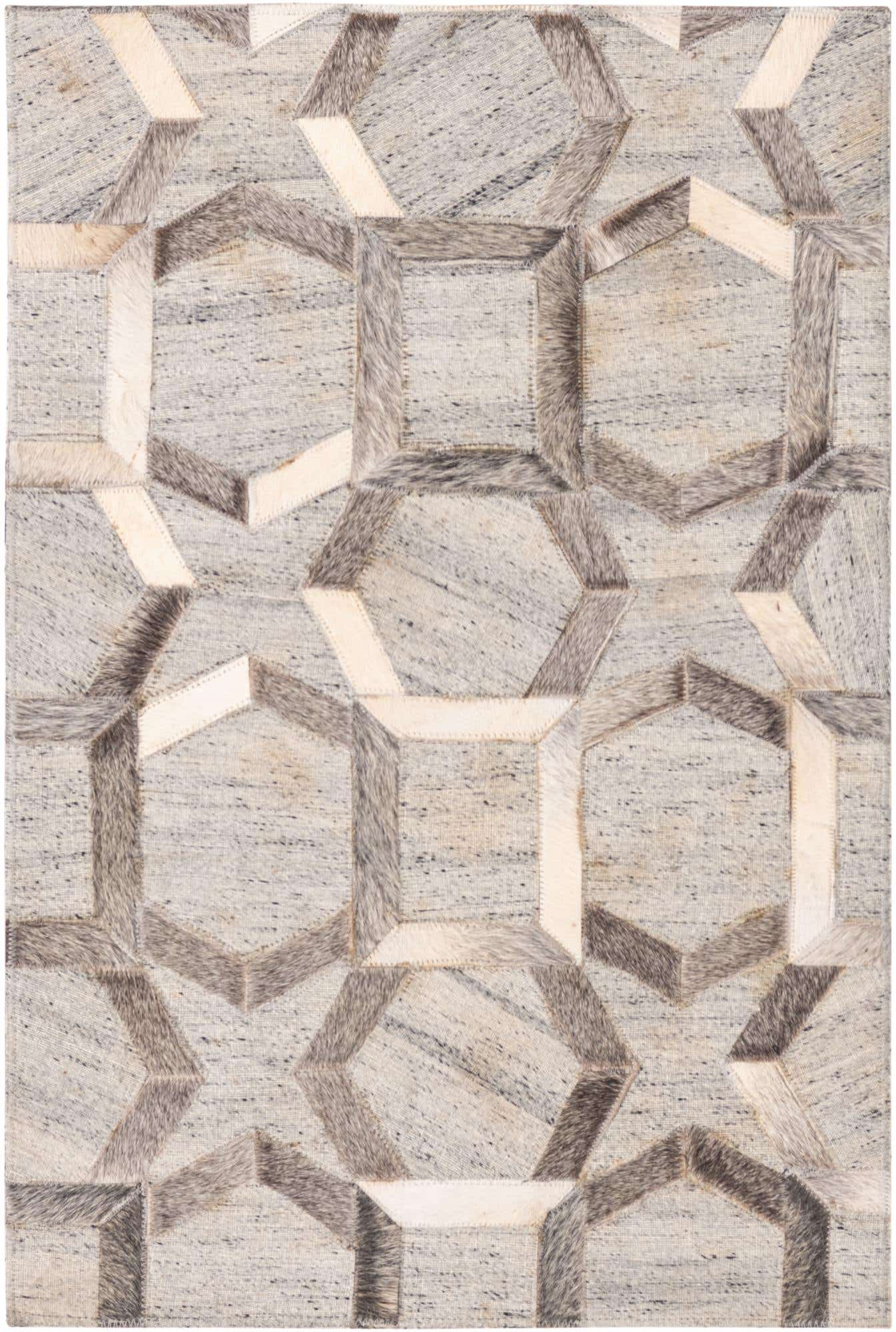 2' 1 x 3' 1 Cowhide Rug