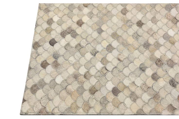 Detail image of 2' 1 x 3' Cowhide Rug