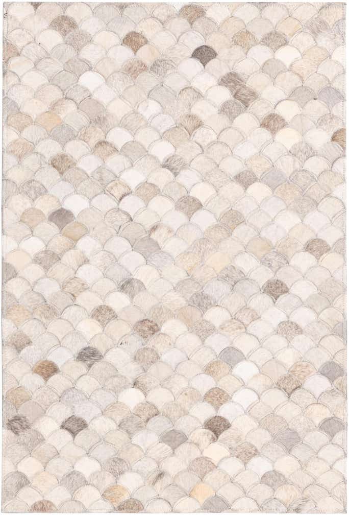 2' 1 x 3' Cowhide Rug
