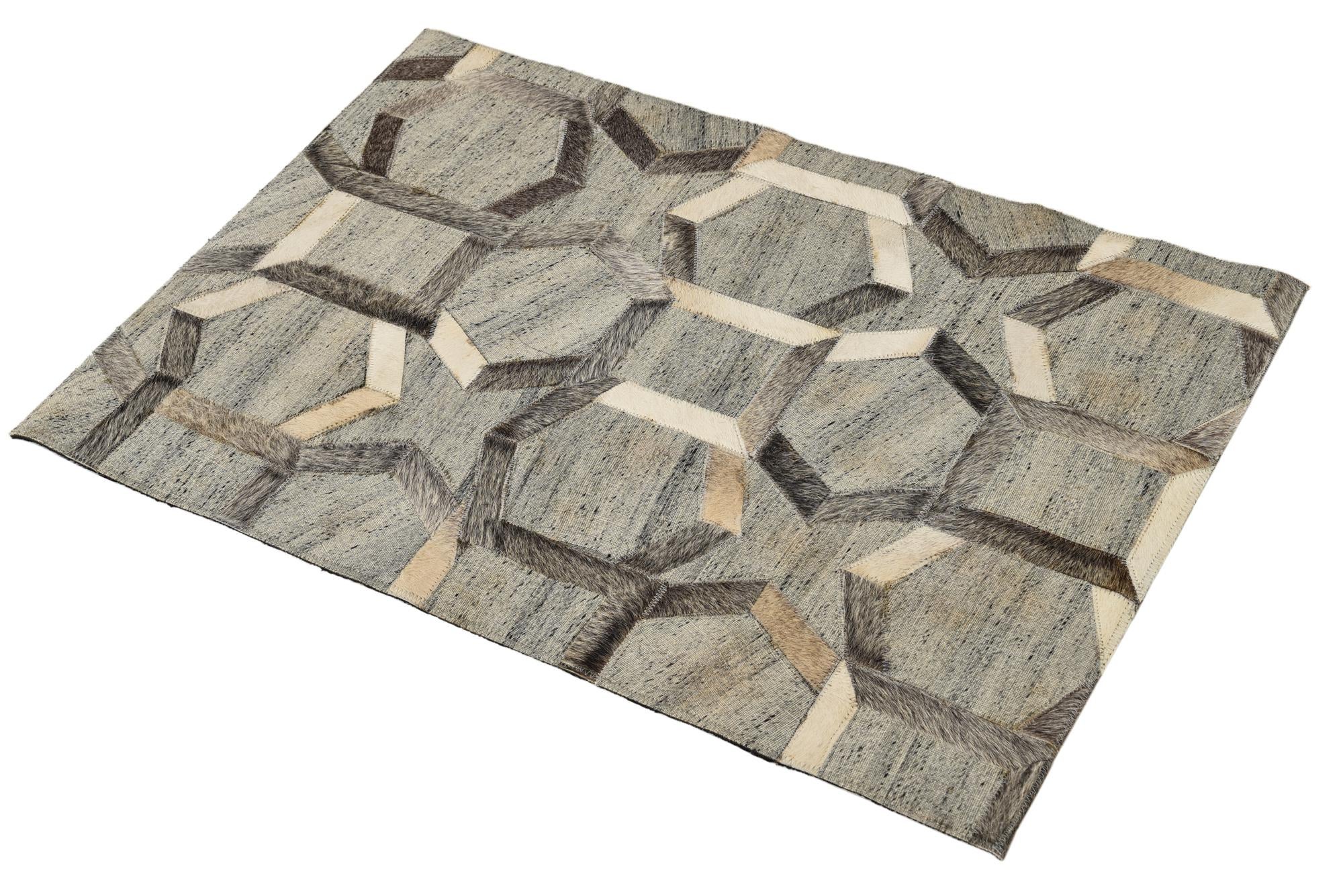 2' x 3' Cowhide Rug