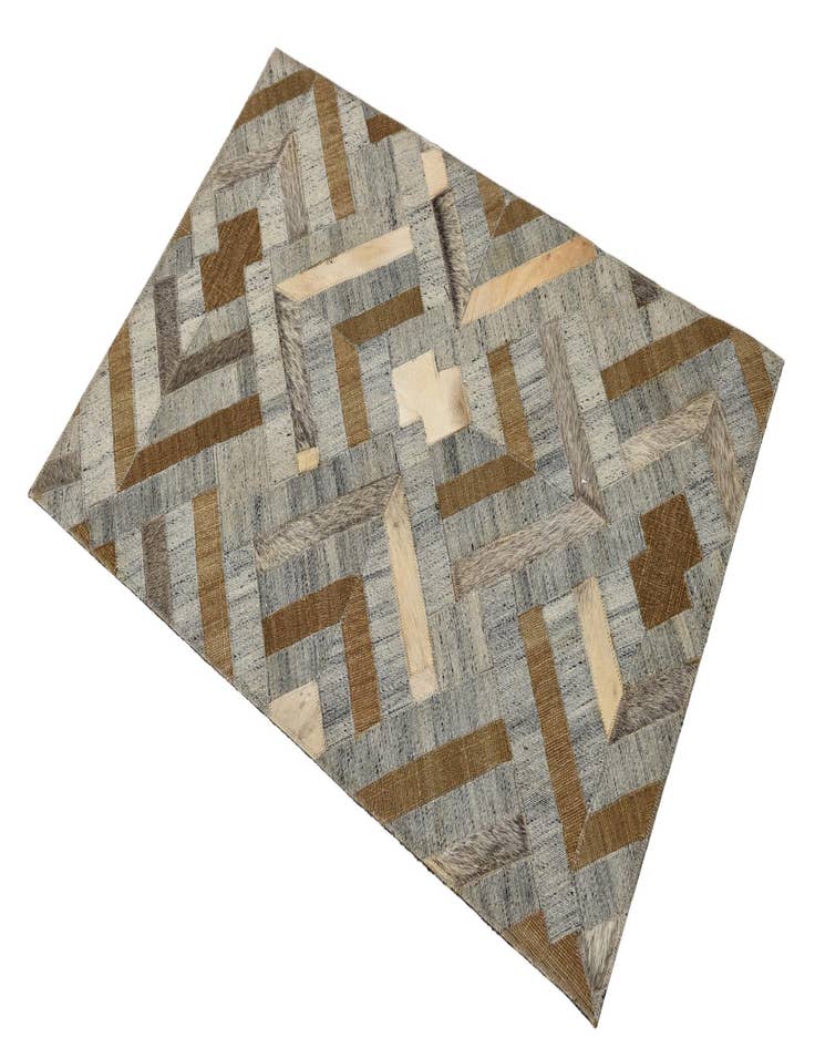 Detail image of 2' 1 x 3' 1 Cowhide Rug