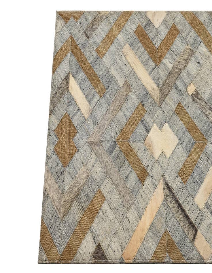 Detail image of 2' 1 x 3' 1 Cowhide Rug