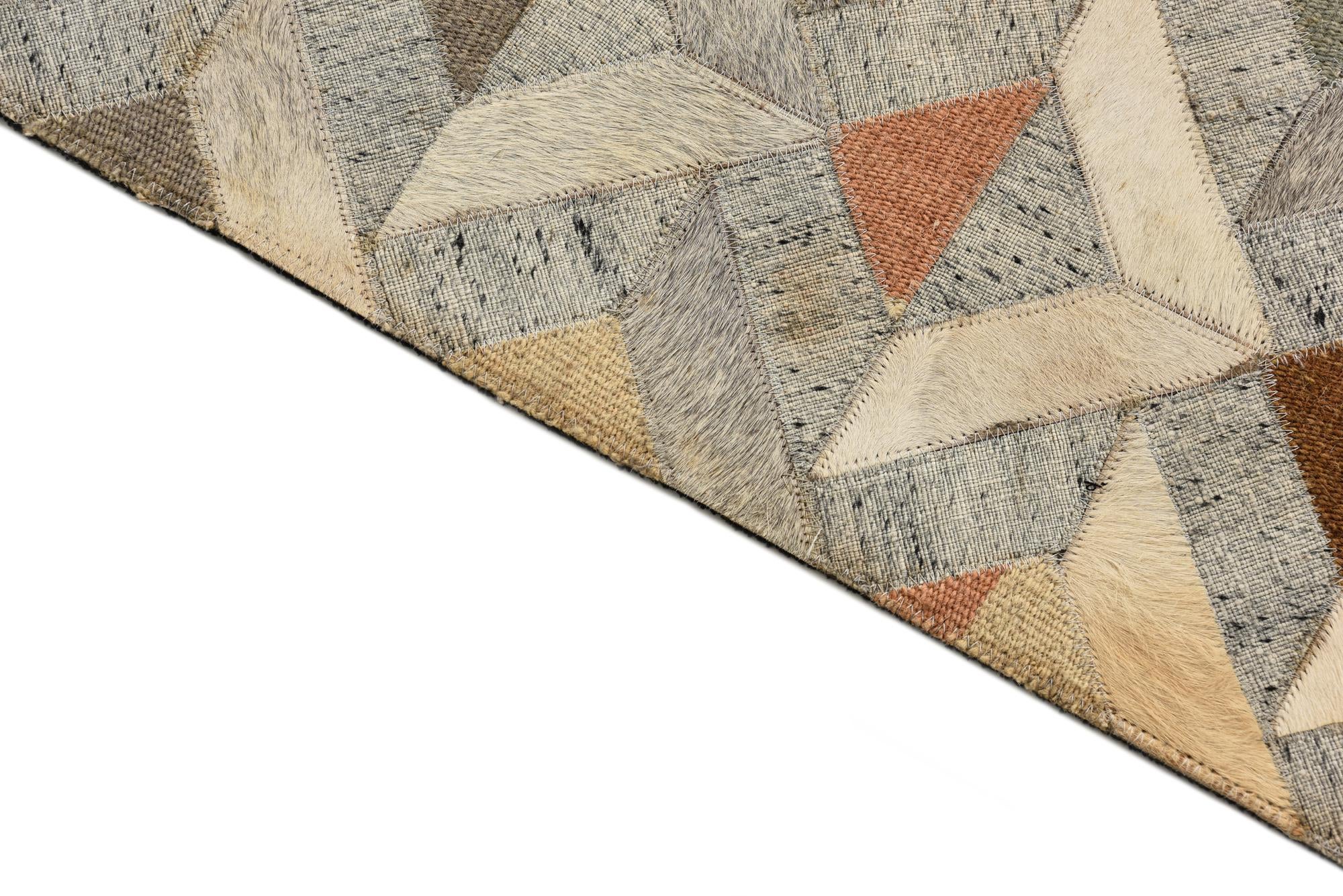 2' 2 x 3' 3 Cowhide Rug