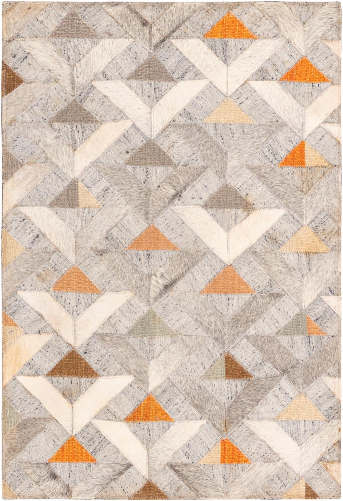 2' 2 x 3' 3 Cowhide Rug
