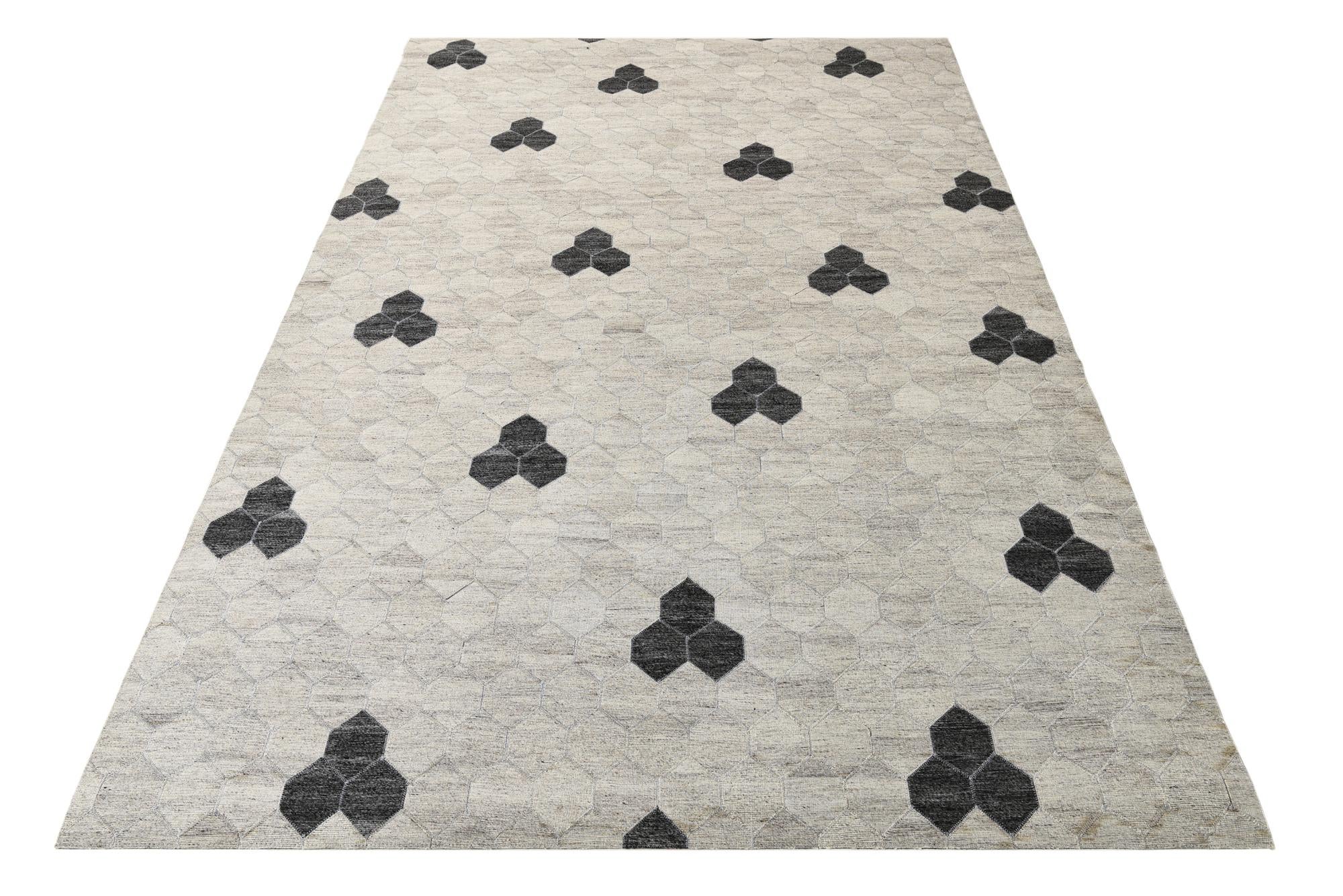 5' 2 x 7' 10 Cowhide Rug