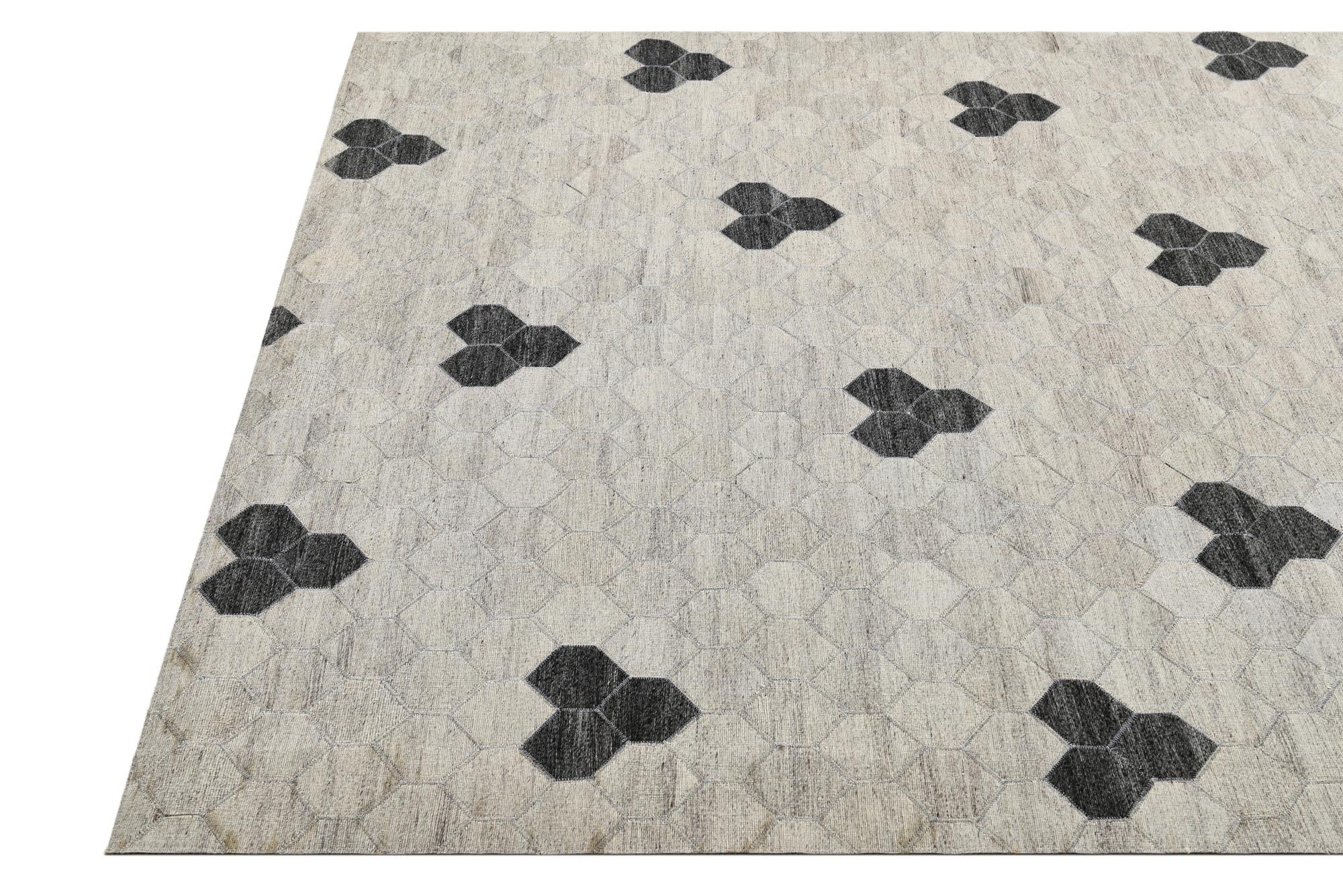 5' 2 x 7' 10 Cowhide Rug