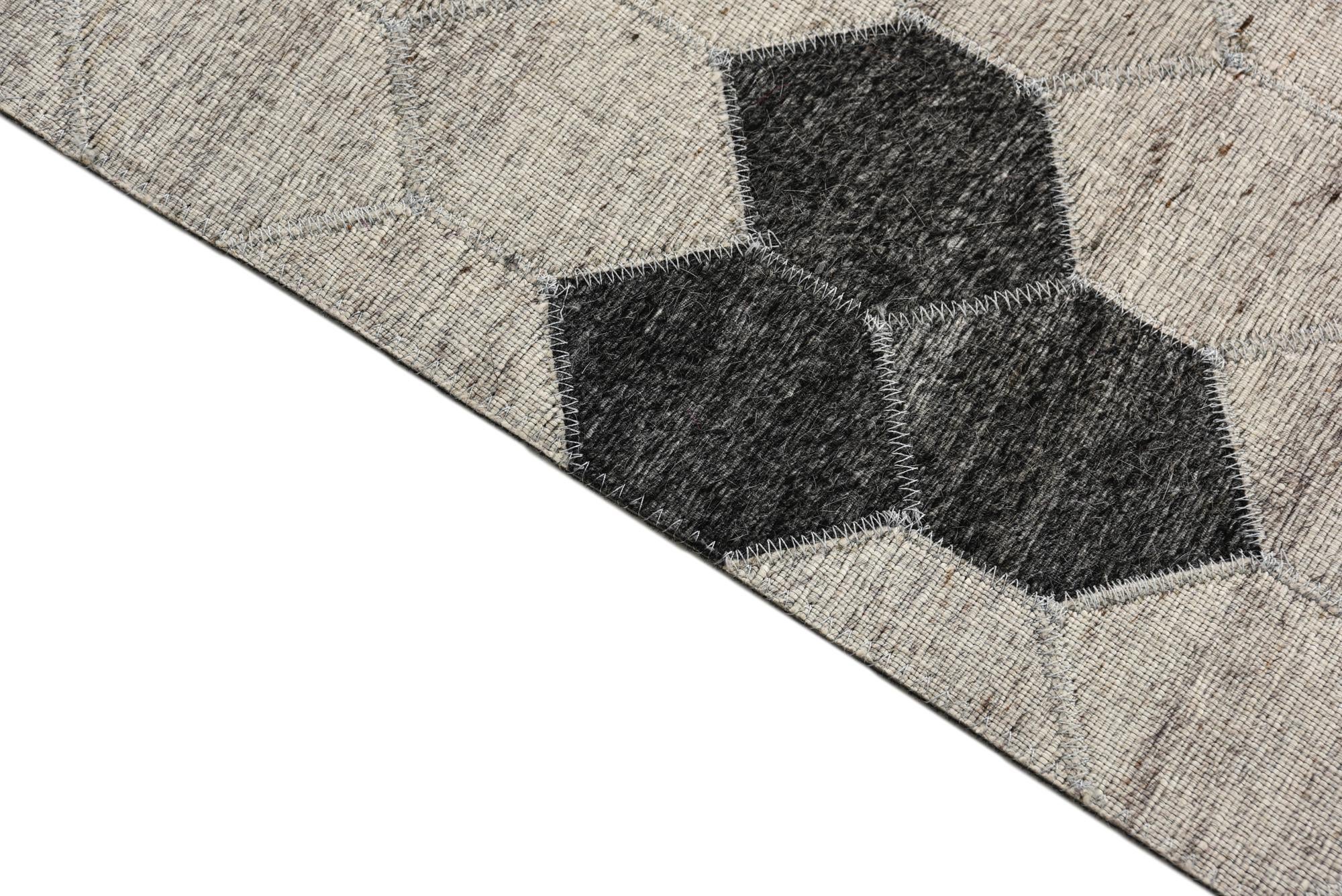 5' 2 x 7' 10 Cowhide Rug