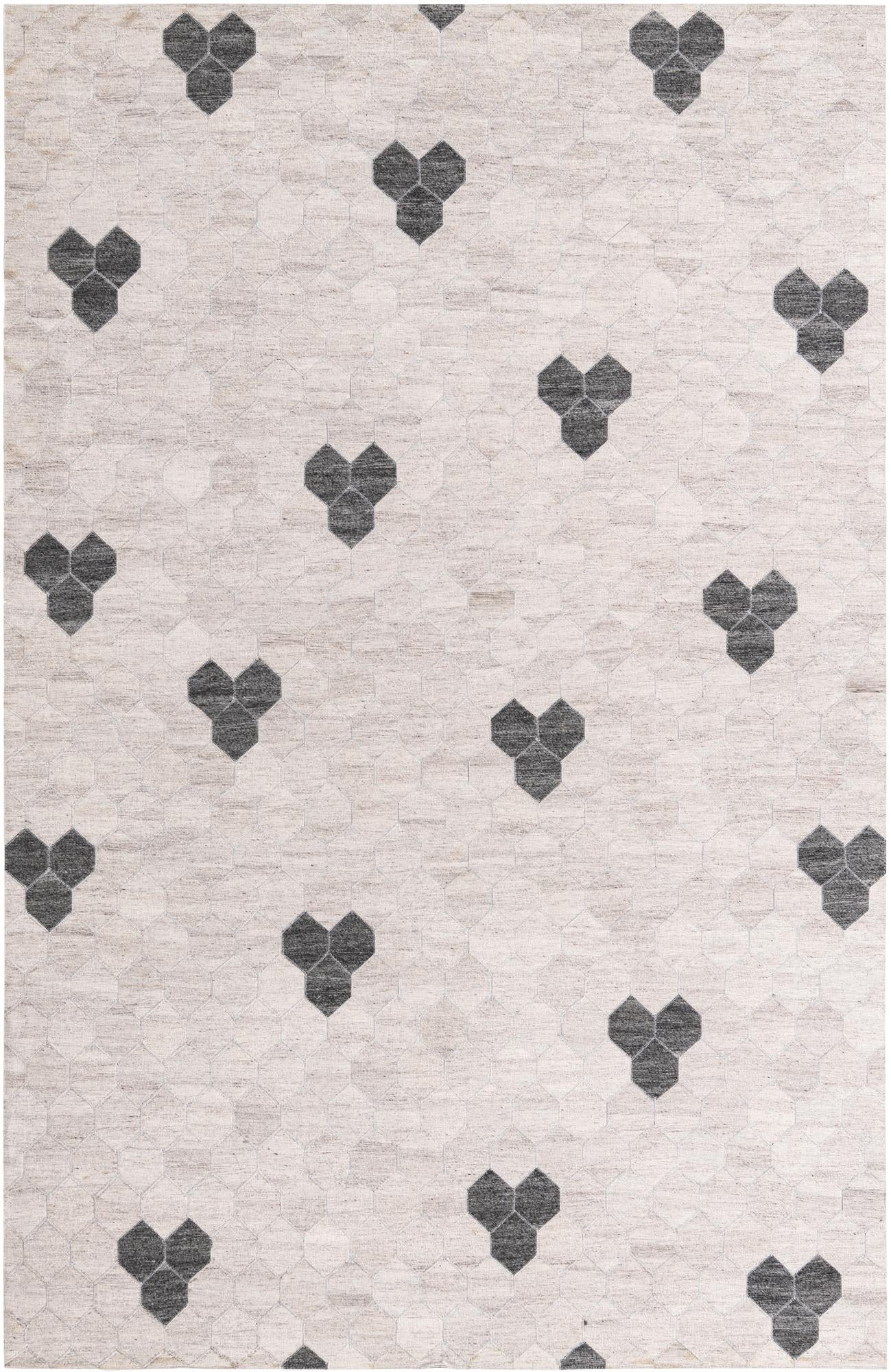 5' 2 x 7' 10 Cowhide Rug