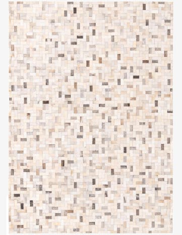 5' 5 x 7' 7 Cowhide Rug