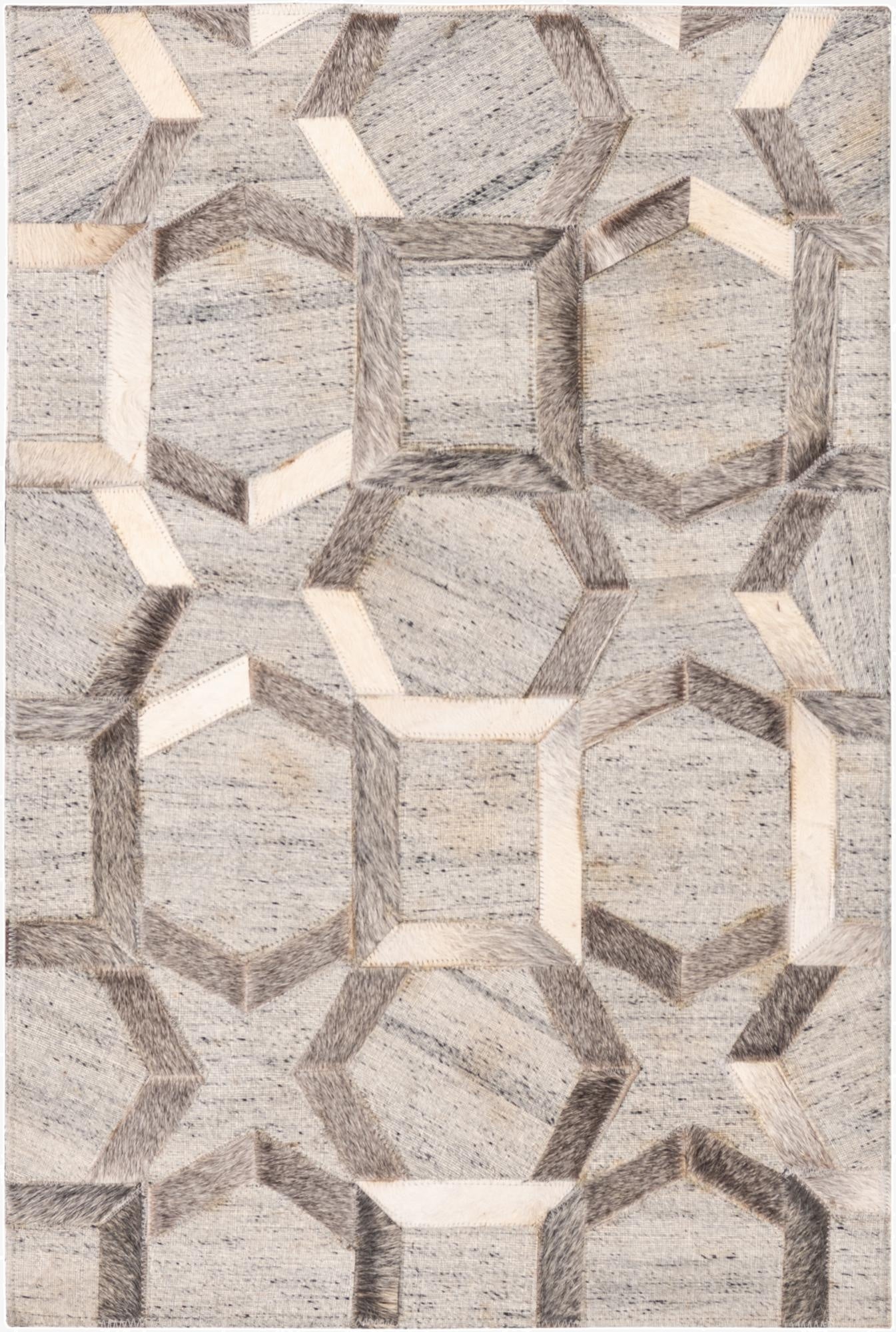 2' 1 x 3' 1 Cowhide Rug