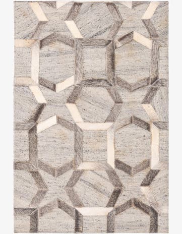 2' 1 x 3' 1 Cowhide Rug