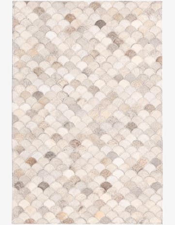 2' 1 x 3' Cowhide Rug