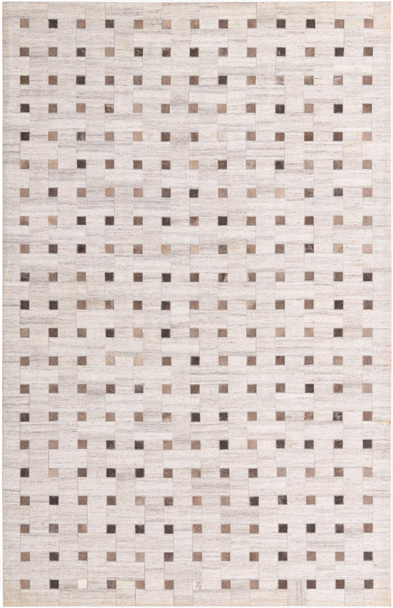 5' 1 x 8' Cowhide Rug