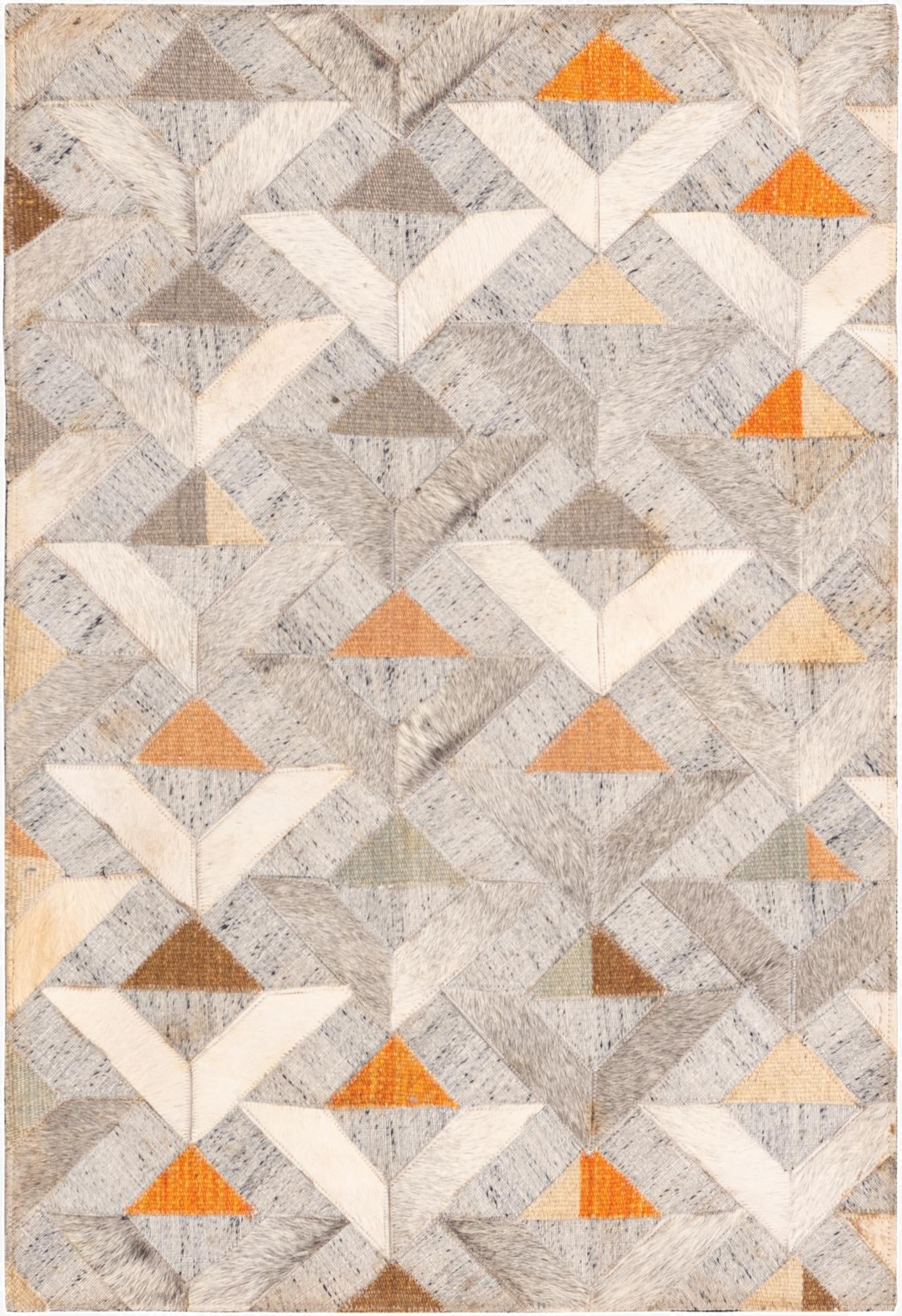 2' 2 x 3' 3 Cowhide Rug