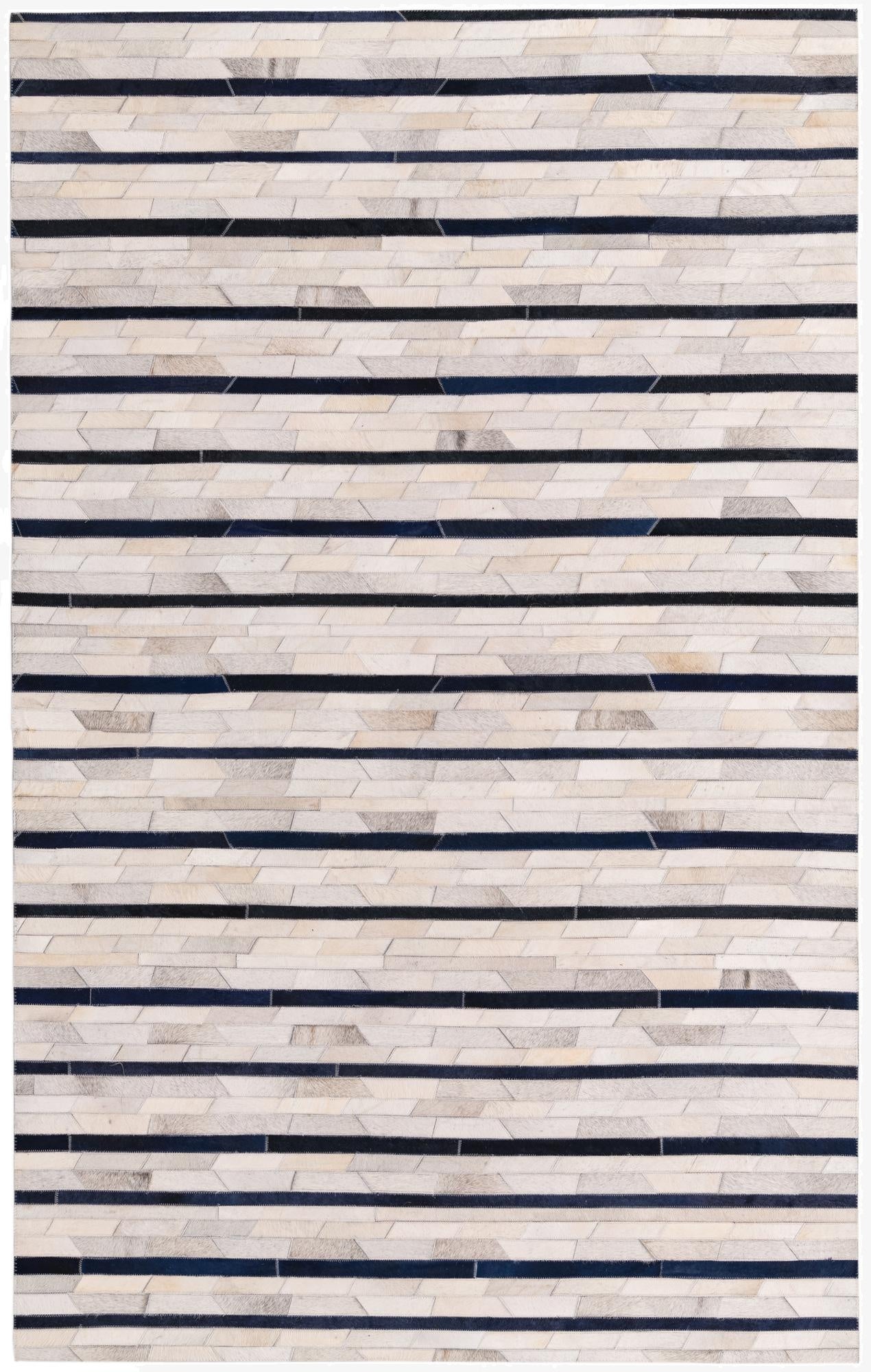 5' 1 x 8' 1 Cowhide Rug