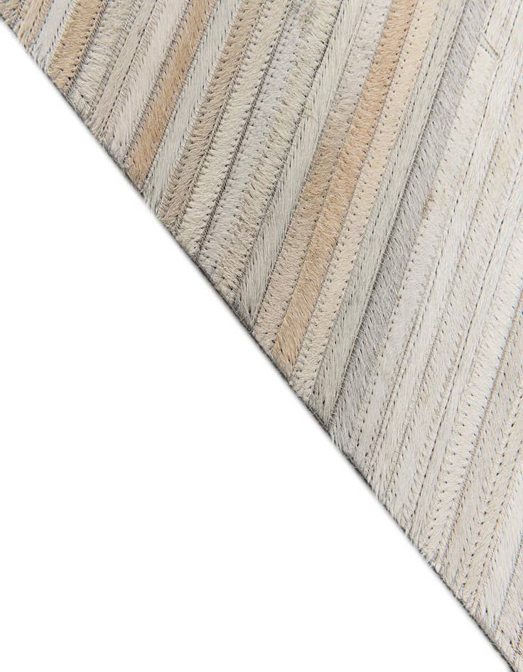 Detail image of 5' 1 x 8' Cowhide Stocks Rug