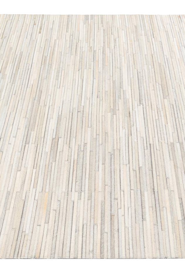 Detail image of 5' x 8' Cowhide Stocks Rug