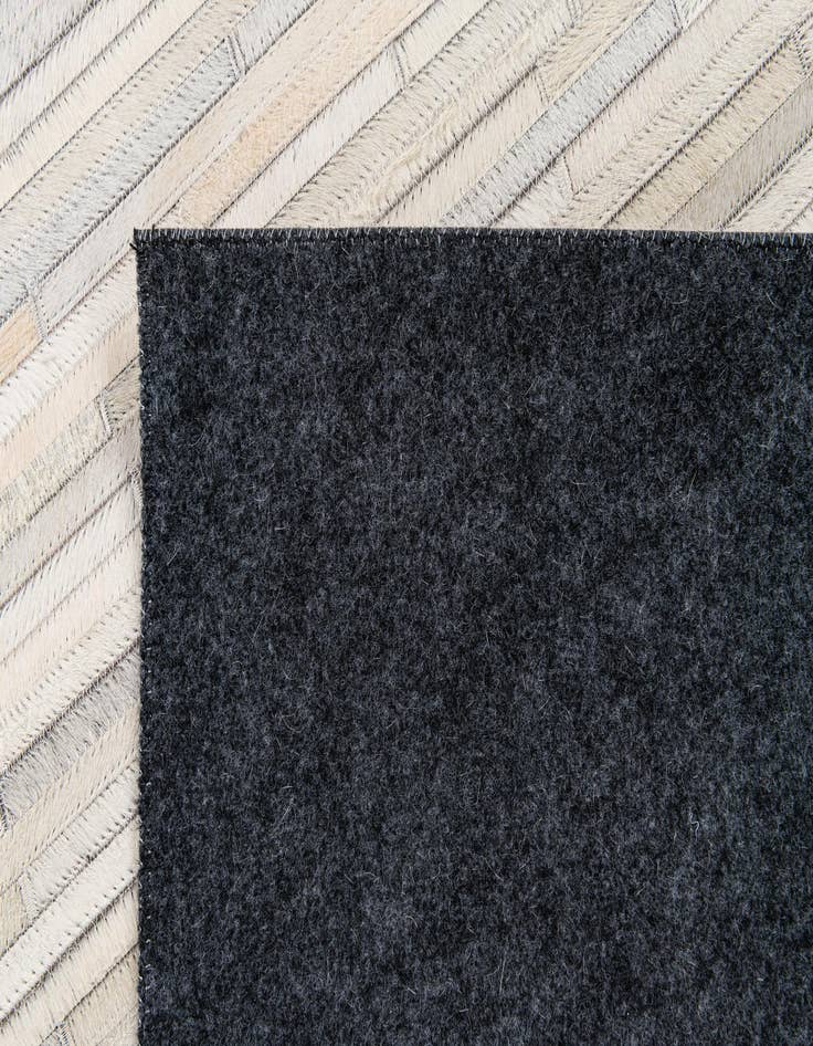 Detail image of 5' x 8' Cowhide Stocks Rug