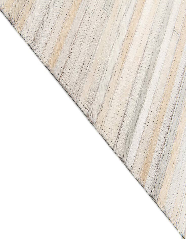 Detail image of 5' 1 x 7' 11 Cowhide Stocks Rug