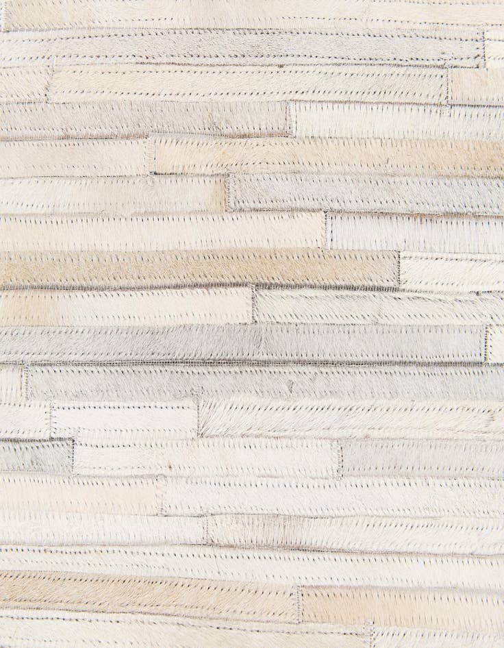 Detail image of 5' 1 x 7' 11 Cowhide Stocks Rug