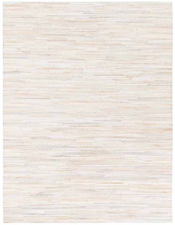 Detail image of 5' 1 x 7' 11 Cowhide Stocks Rug